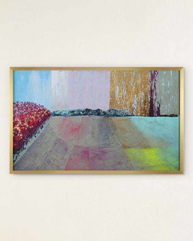 "According to Plan" Framed Giclee by Kate DeOssie